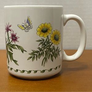 🌺Cooks Corner, Regency Club, Vintage, Ceramic, Floral Mug